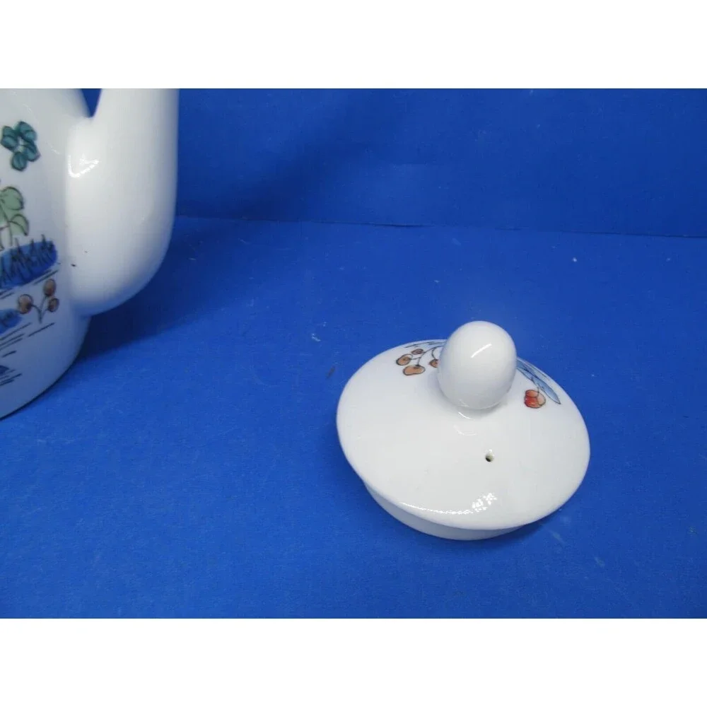 Williams Sonoma Grande Cuisine Ceramic Floral Teapot